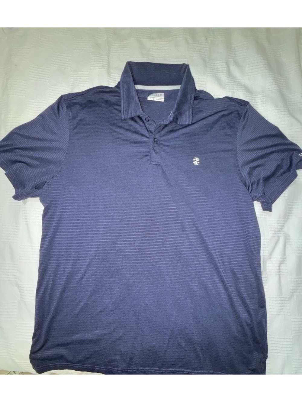 Men’s Izod golf Navy golf polo shirt size XL NWOT